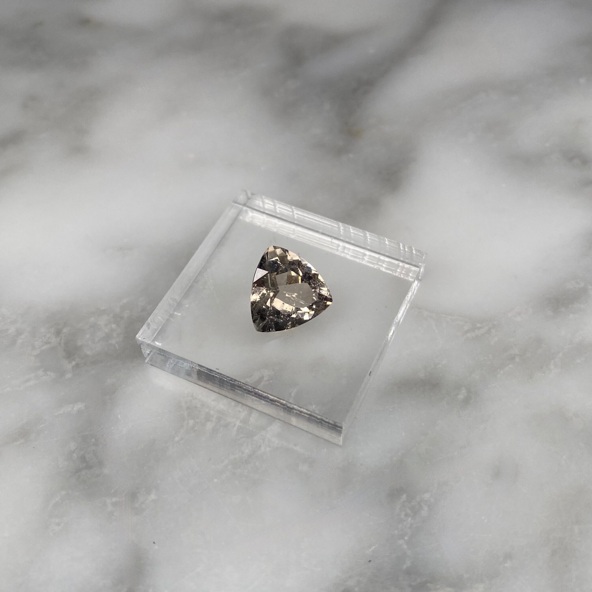 Faceted Smoky Quartz from Issac Creek Yukon 1a