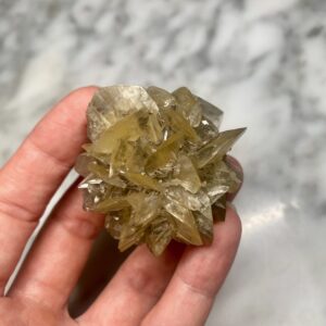 Gypsum var. Selenite from Red River Floodway, Manitoba CC1