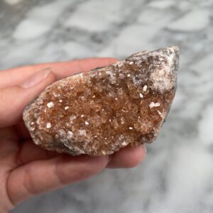 hessonite garnet cluster from jeffrey mine 1a