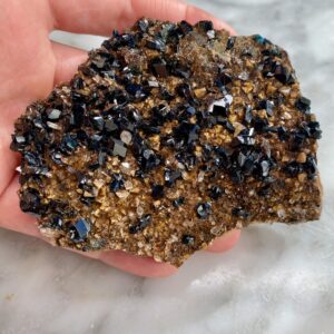 lazulite siderite quartz cluster from rapid creek XL 1a