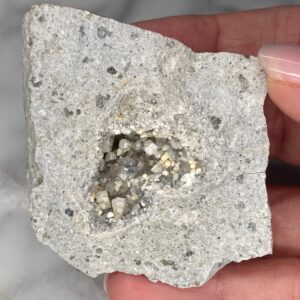 Weloganite, Dresserite, Smoky Quartz from Francon Quarry, Montreal, Canada