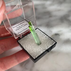 green elbaite tourmaline from the jos plateau 1a