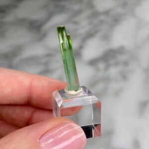 Green Elbaite Tourmaline from the Jos Plateau