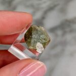 Green Uvite Tourmaline and Magnesite from Brumado