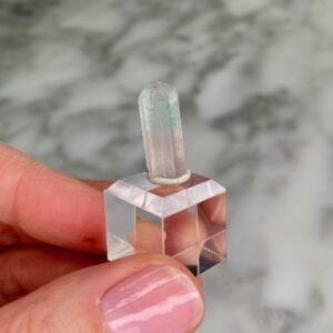 Parti-Color Pastel Tourmaline from Paprok 1a