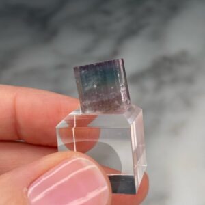 Rainbow Particolor Tourmaline from Stewart Mine