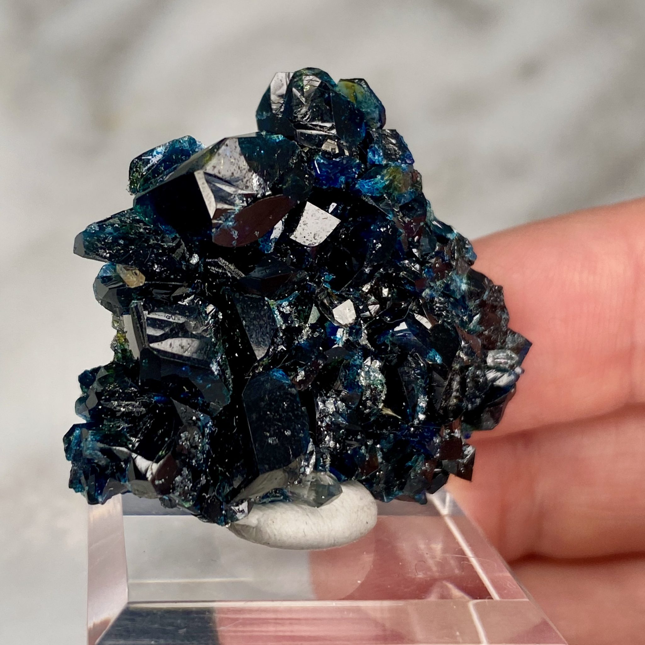 Lazulite Cluster from Rapid Creek, Yukon, Canada - Image 2
