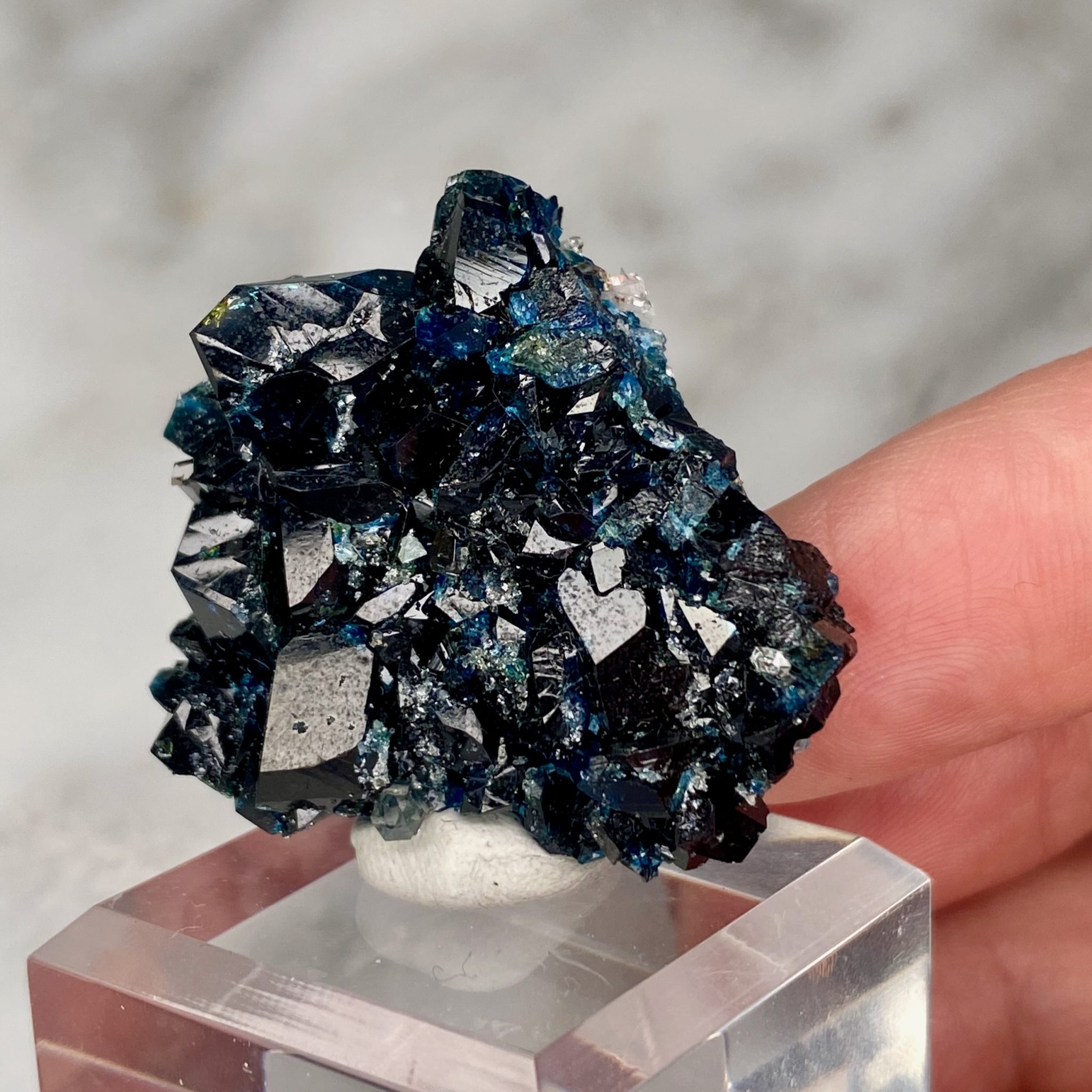 Lazulite Cluster from Rapid Creek, Yukon, Canada - Image 3