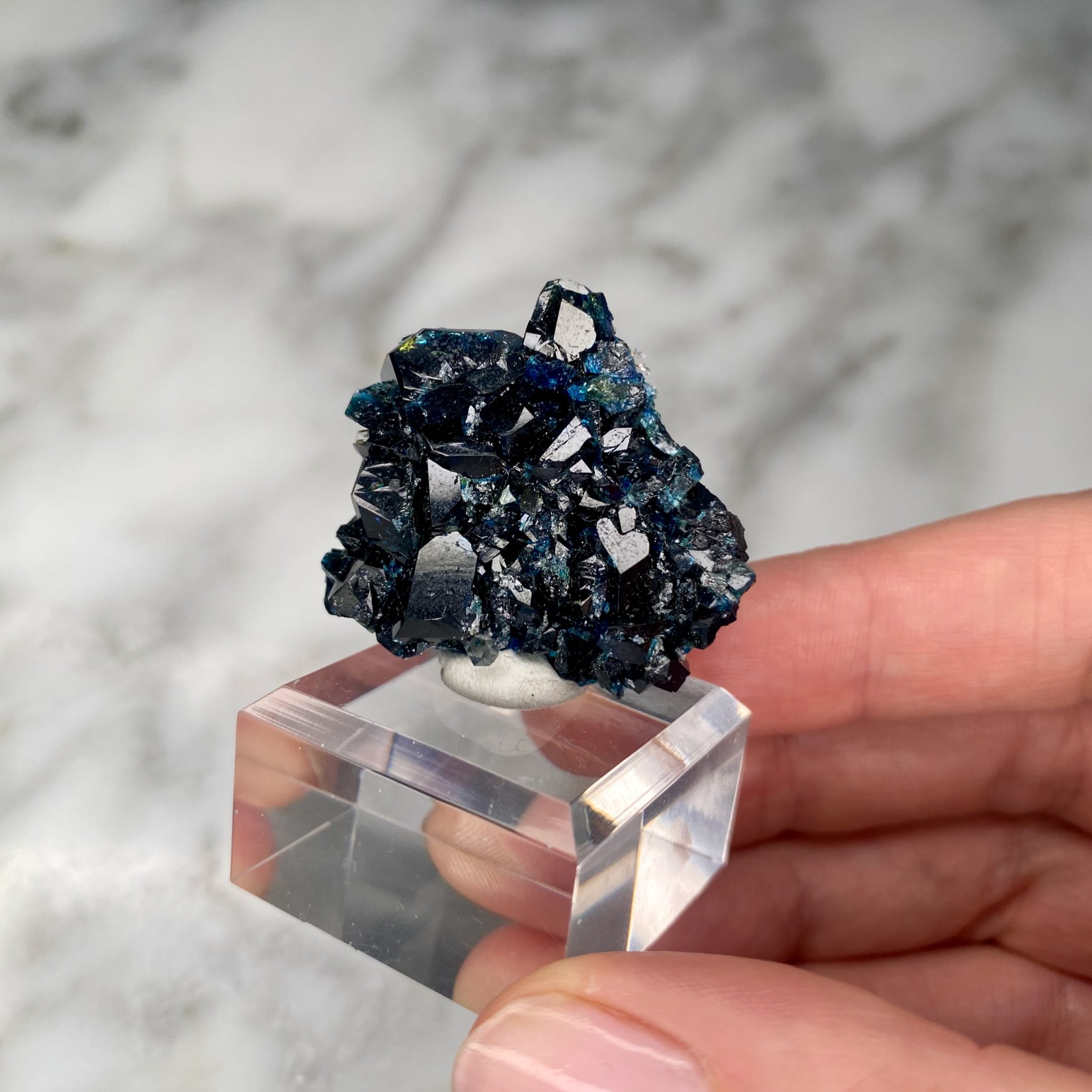 Lazulite Cluster from Rapid Creek, Yukon, Canada - Image 7