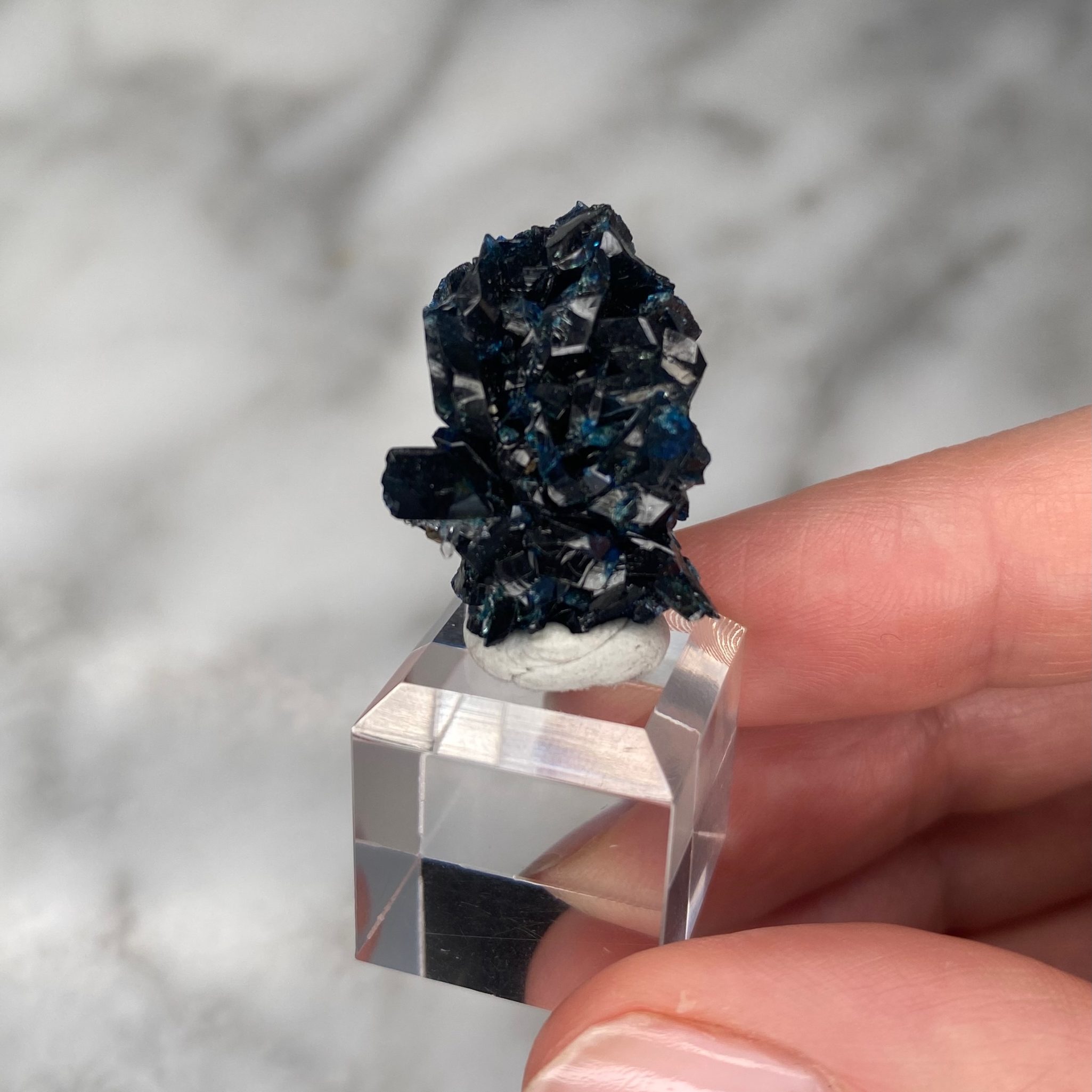 Lazulite from Rapid Creek, Yukon, Canada (A2)