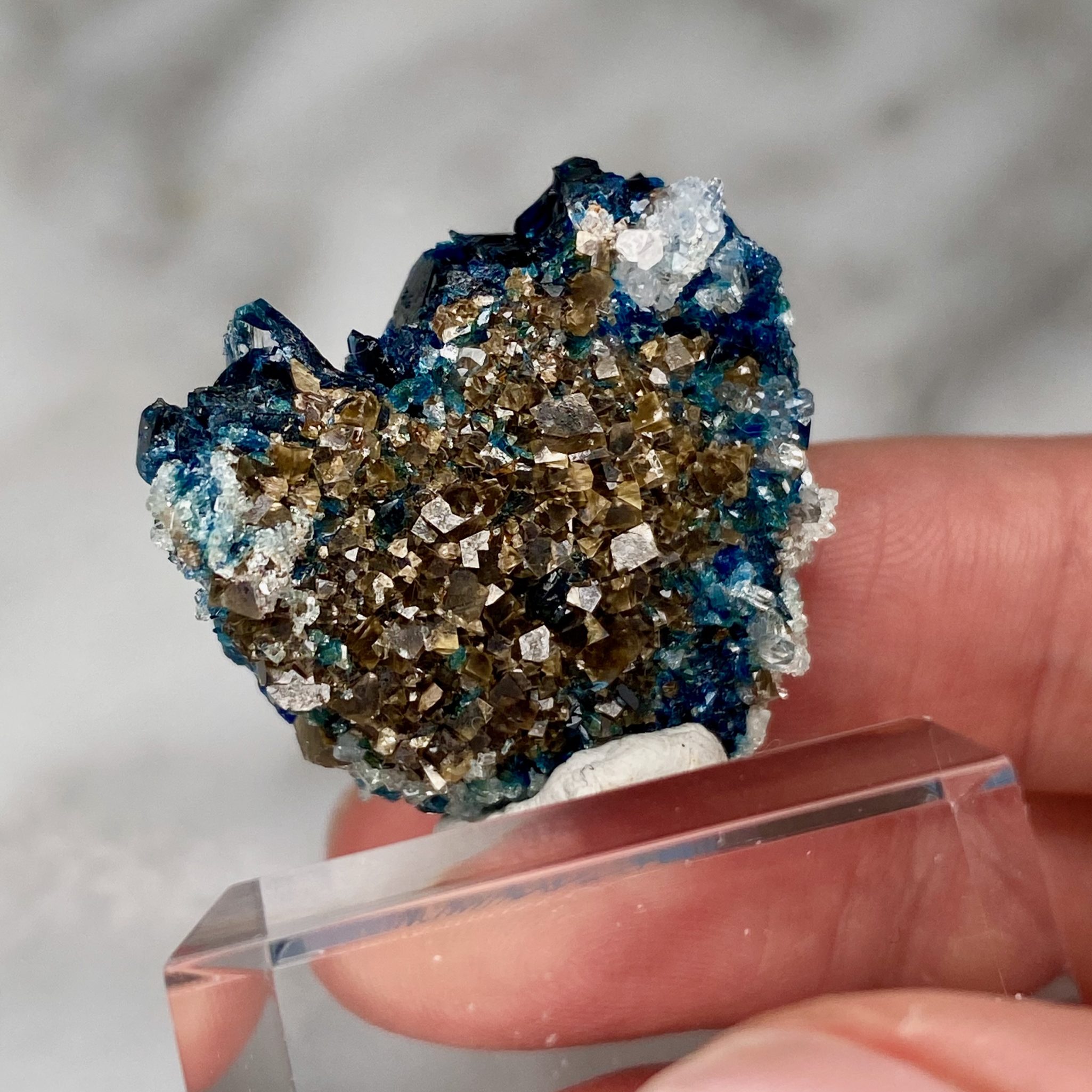 Lazulite Siderite and Quartz from Rapid Creek, Yukon, Canada - Image 4