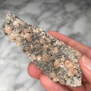 Garnet on Matrix from Jeffrey Mine Y1a
