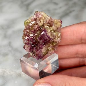 Mangano vesuvianite Cluster from Jeffrey Mine Y2a