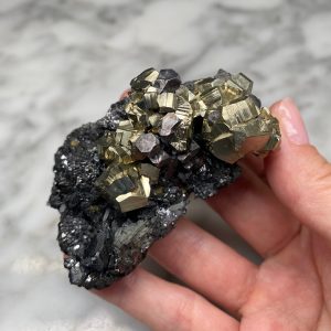 Pyrite, Galena, Sphalerite, Quartz from kruchev dol mine
