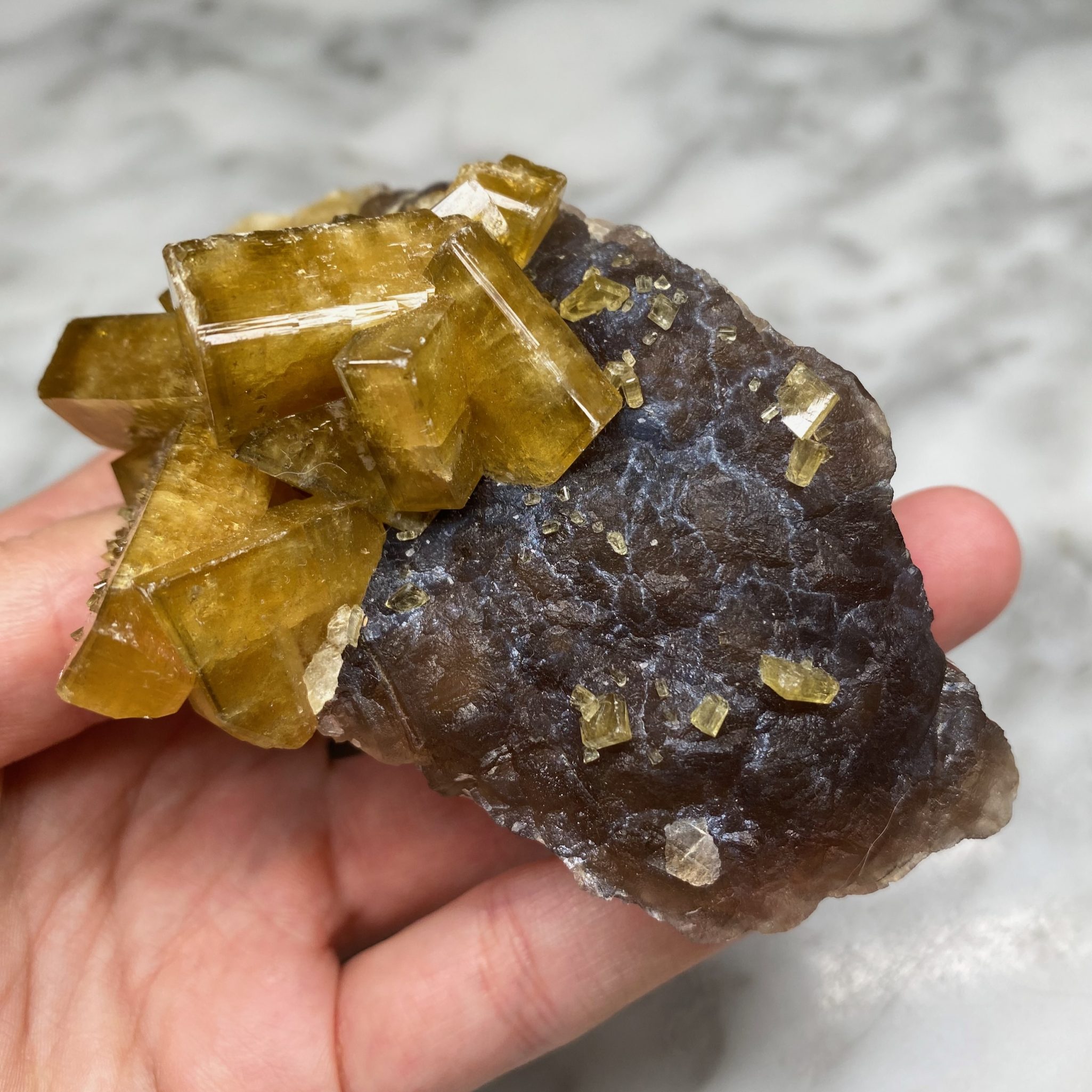 baryte and fluorite from xiefang mine
