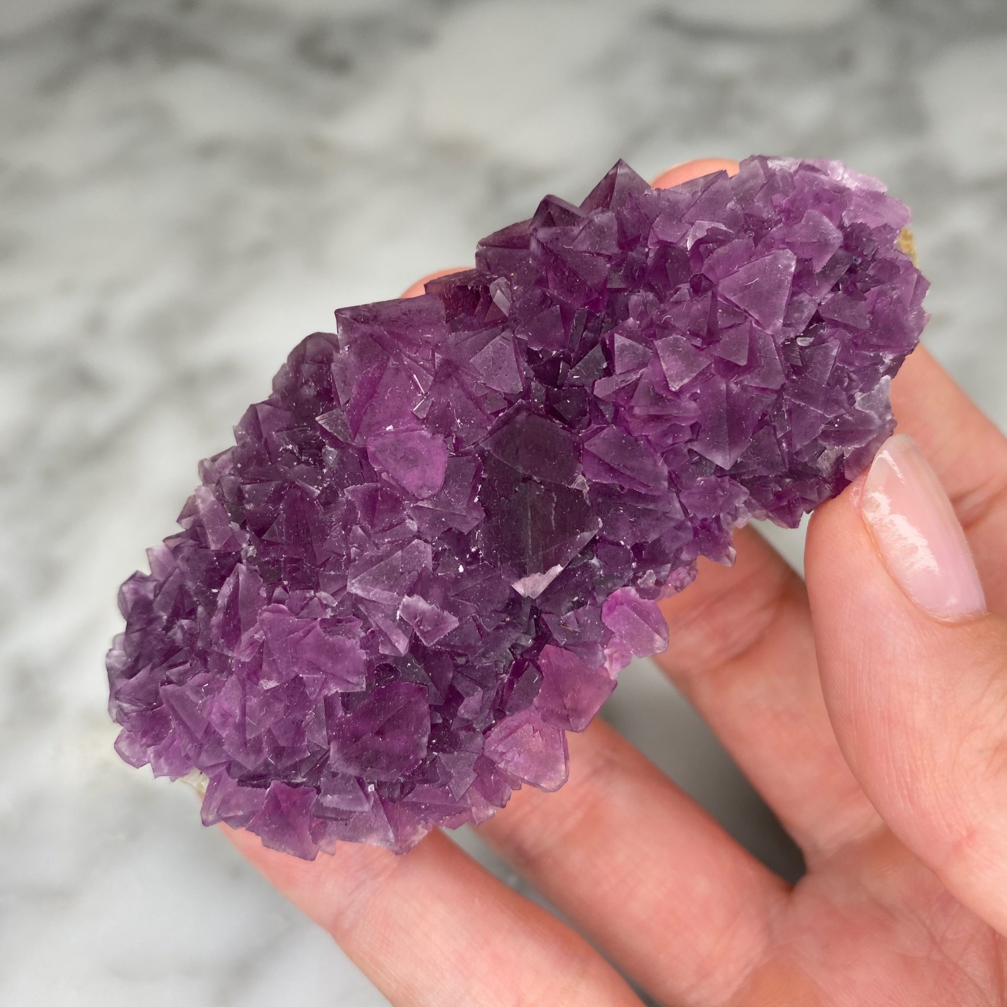 Fluorite du gisement de fluorite de Wuyi, Zhejiang, Chine – Image 2