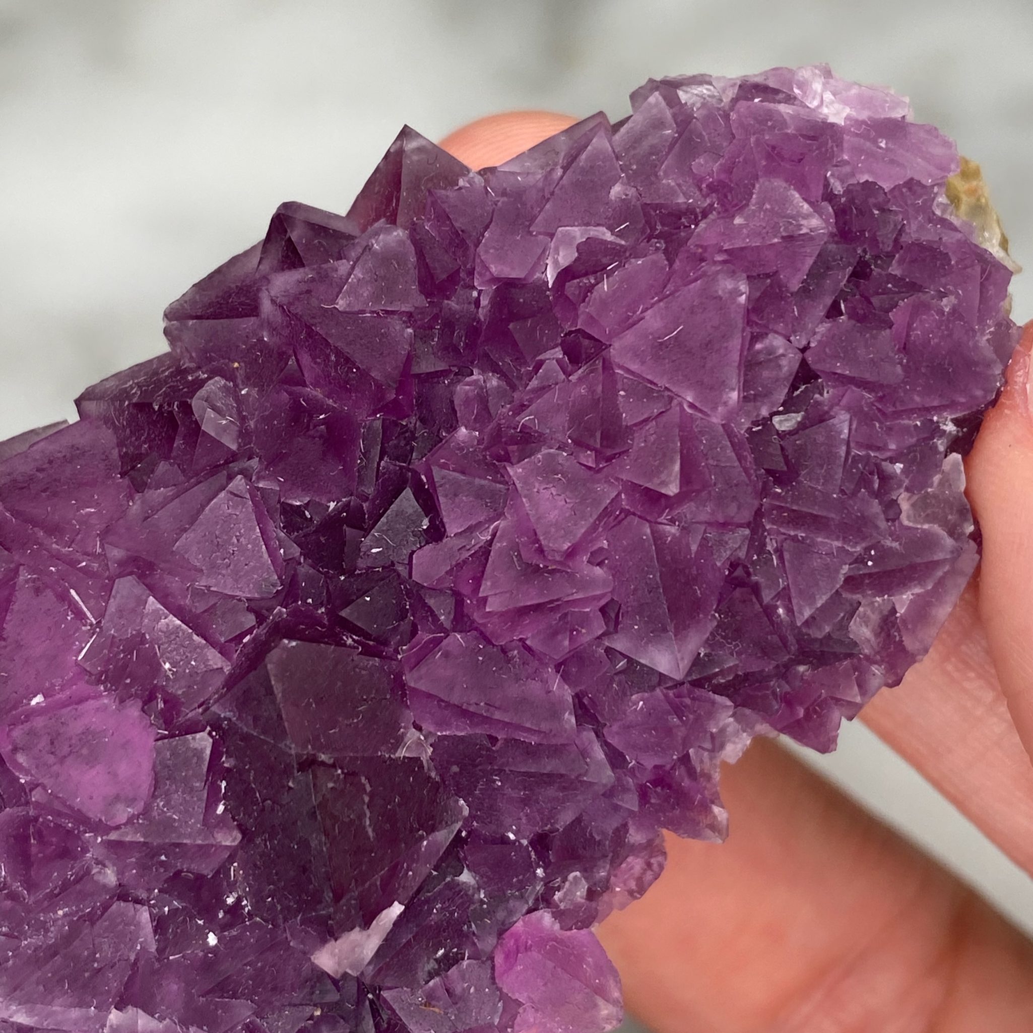 Fluorite du gisement de fluorite de Wuyi, Zhejiang, Chine – Image 3