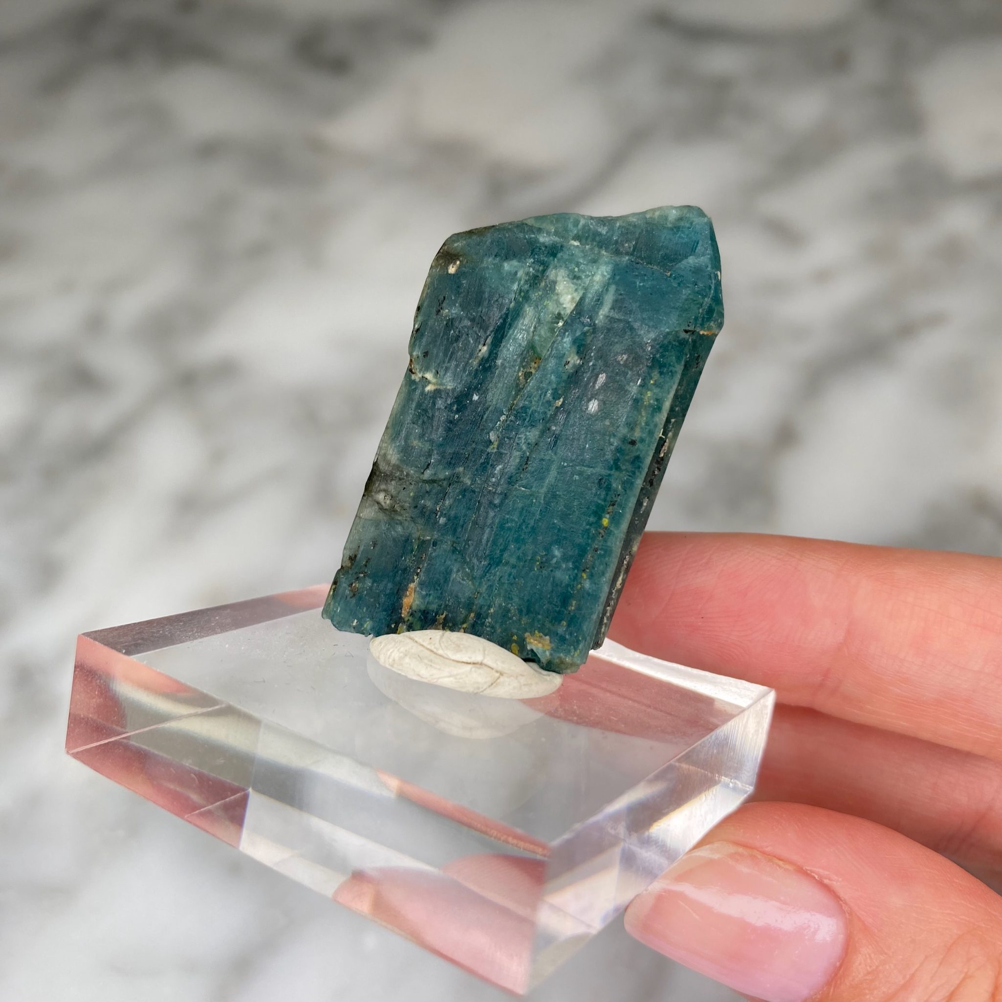 Grandidierite de Ranopiso, Taolanaro, Madagascar – Image 2