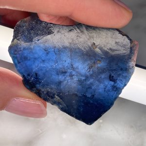 indicolite tourmaline slice from Minas Gerais 1a