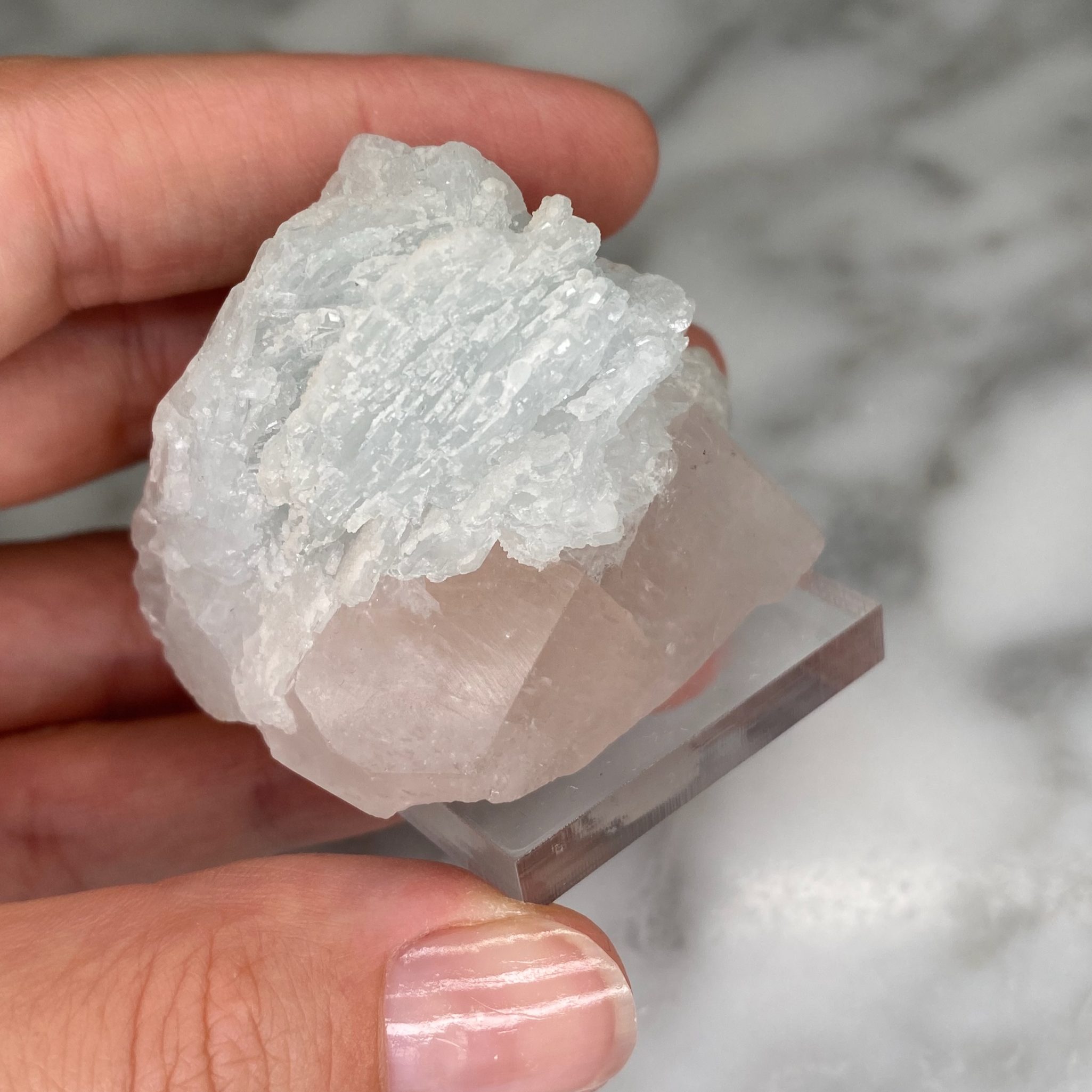 Morganite et albite de Kunar, Afghanistan – Image 5