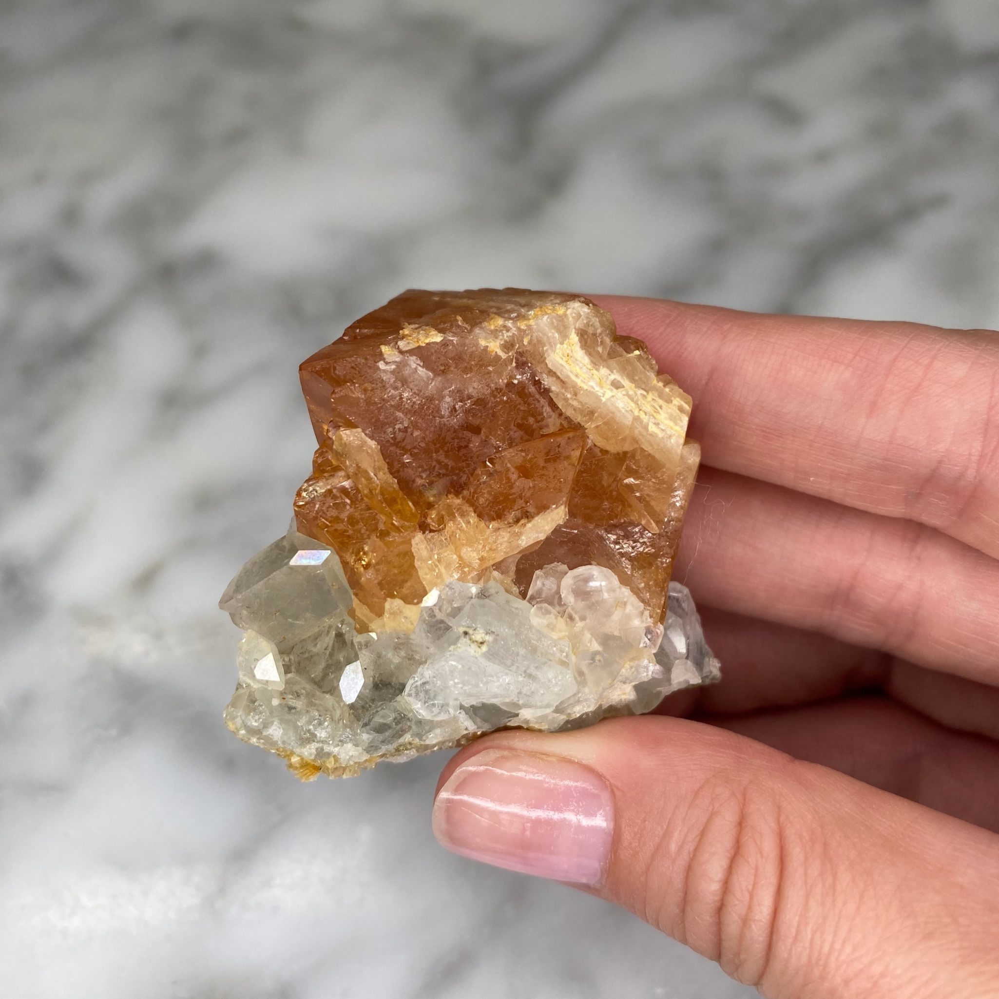 Scheelite Muscovite Aigue-marine de Pingwu, Chine – Image 11