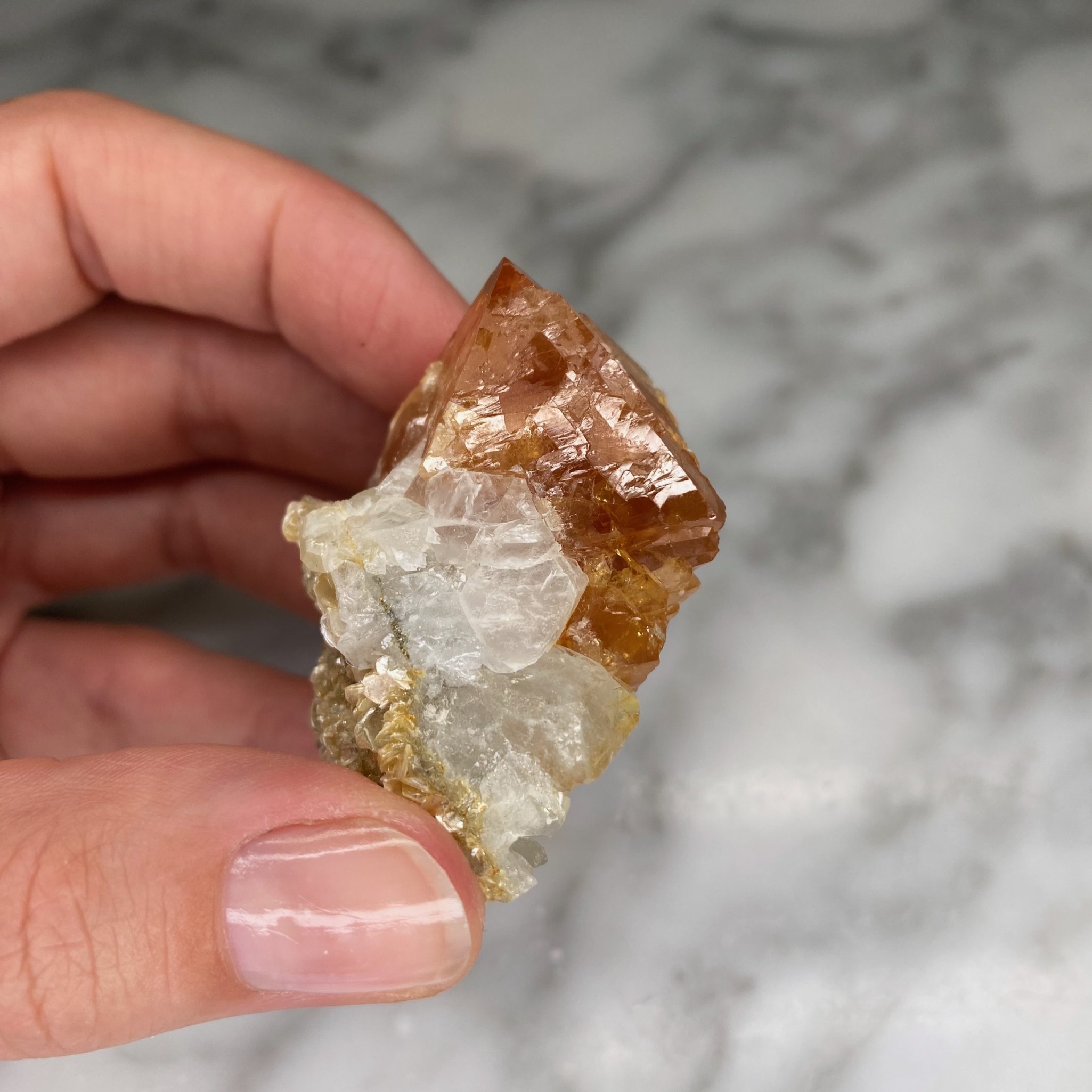 Scheelite Muscovite Aigue-marine de Pingwu, Chine – Image 7