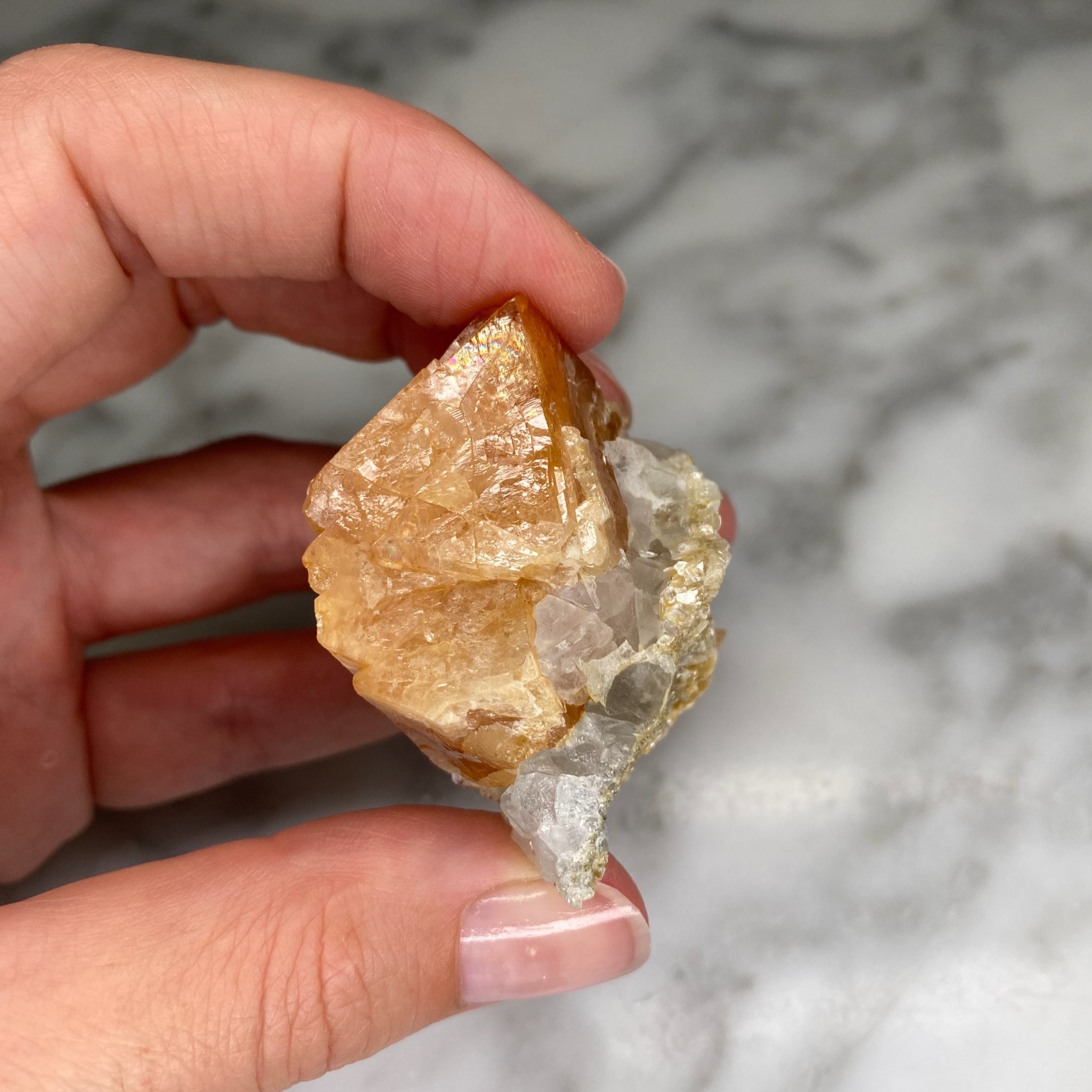 Scheelite Muscovite Aigue-marine de Pingwu, Chine – Image 6
